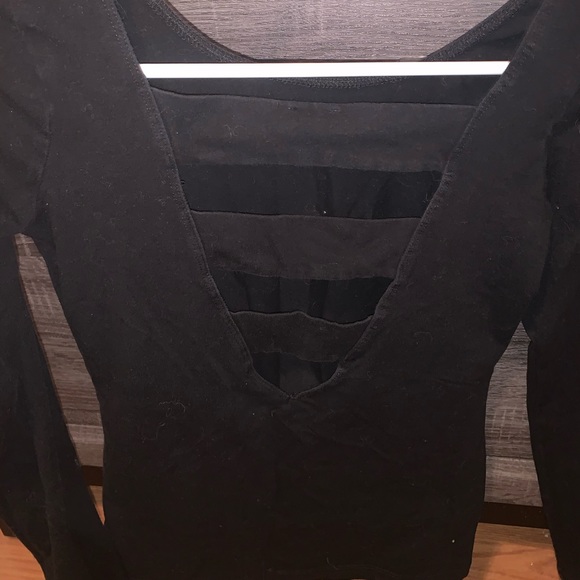 Open back long sleeve - Picture 1 of 2